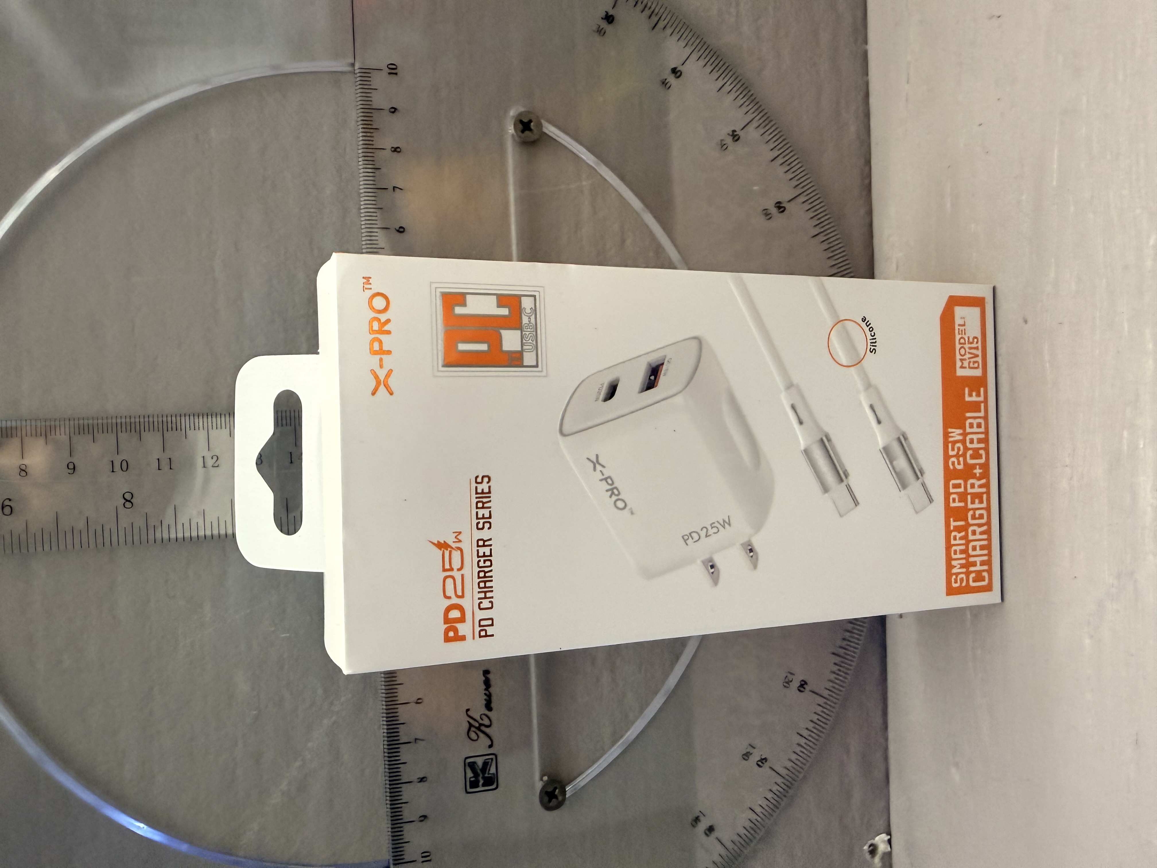 C to C Charging wire & Block